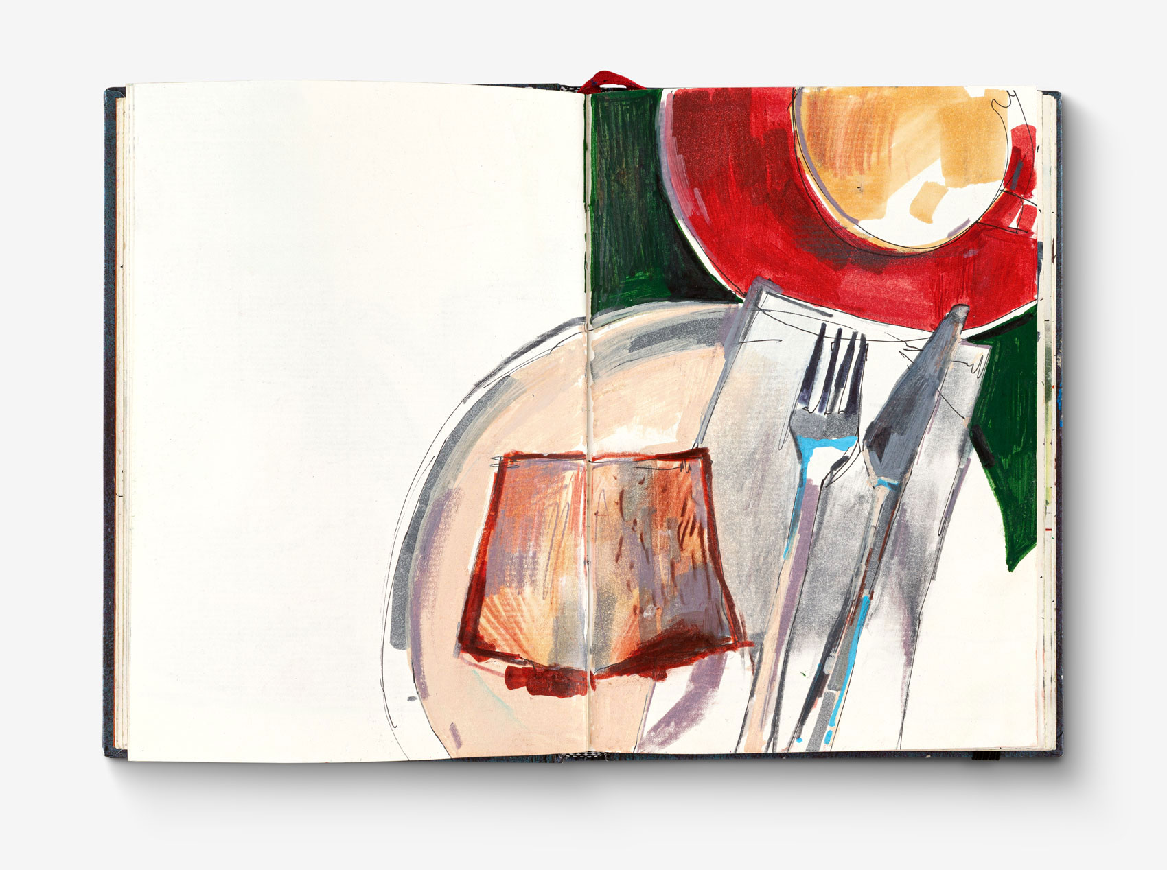 настроение белграда в скетчбуках - утренний кофе в компании художников