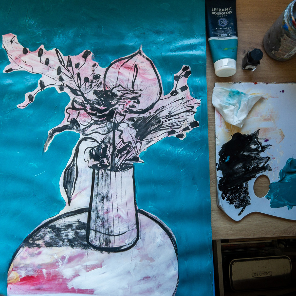 Цветочная композиция в&nbsp;стиле Vova Keno